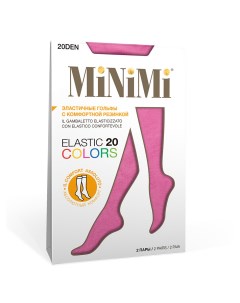 Mini elastic 20 colors гольфы 2 пары rosa Minimi