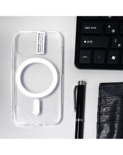 Чехол luazon для iphone 12 mini поддержка magsafe пластиковый прозрачный Luazon home