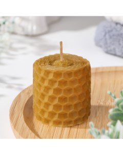 Свеча из вощины медовая 4 см Богатство аромата