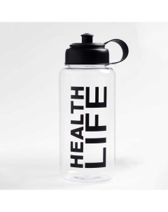 Бутылка для воды health life 1 15 л Nobrand