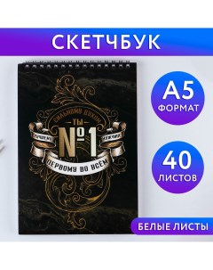 Скетчбук а5 40 л 100 г м2 Artfox