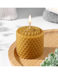 Свеча из вощины медовая 4 см Богатство аромата