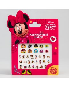 Маникюрный набор наклейки для ногтей минни маус Disney