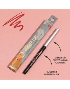 Автоматический карандаш для губ wonder lips оттенок 303 new york Beauty fox