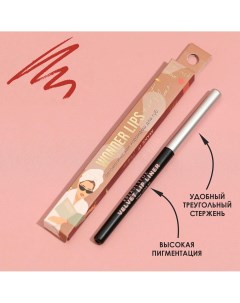 Автоматический карандаш для губ wonder lips оттенок 304 girl power Beauty fox