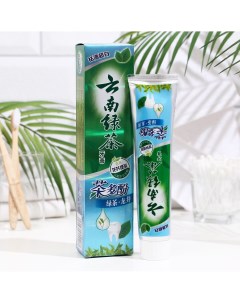 Зубная паста китайская традиционная отбеливающая с зеленым чаем 160 г Nobrand