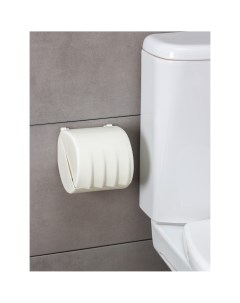 Держатель для туалетной бумаги regular 15 5 12 2 13 5 см цвет белое облако Nobrand