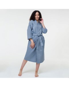 Халат вафельный Унисекс Grey Bio-textiles