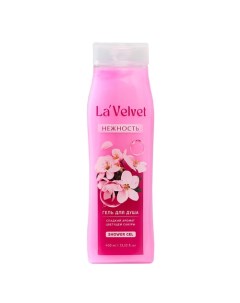 Гель для душа La Velvet Нежность сладкий аромат цветущей сакуры 400 Beauty fox