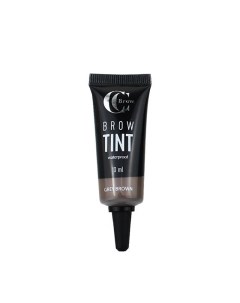 Тинт гелевый водостойкий для бровей серо коричневый CC Brow Tint grey brown Lucas' cosmetics