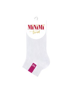 Носки с провязанной эмблемой на паголенке Bianco 35 38 MINI TREND 4211 Minimi