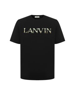 Хлопковая футболка Lanvin contemporary