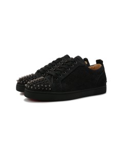 Кожаные кеды Fun Louis Junior Spikes Christian louboutin