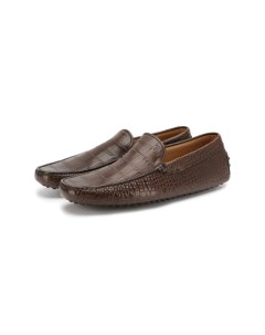 Мокасины из кожи крокодила Tod's