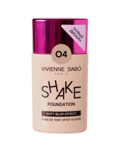 Крем тональный для лица SHAKE тон 04 с натуральным блюр эффектом Vivienne sabo