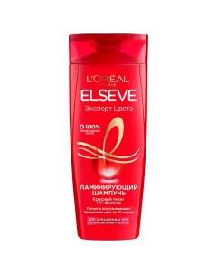 Шампунь для волос ELSEVE ЭКСПЕРТ ЦВЕТА с эффектом ламинирования для окрашенных и мелированных волос  L'oreal