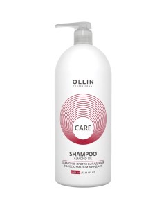 Шампунь против выпадения волос с маслом миндаля Almond Oil Shampoo Ollin Care 395515 1000 мл Ollin professional (россия)