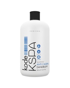 Шампунь против перхоти Kode KSPA Shampoo Dandruff KOKSPA 500 мл Periche professional (испания)