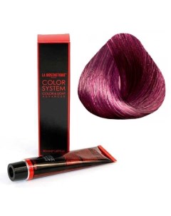 Цветное мелирование Фиолетово красный тон Magenta La biosthetique (франция волосы)