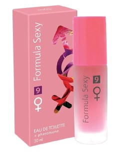 Туалетная вода женская Formula Sexy 9 с феромонами Объем 30 мл Today parfum