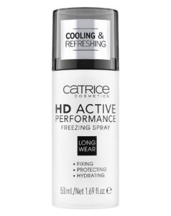 Фиксирующий спрей для макияжа HD active performance freezing spray Catrice
