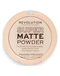 Матирующая пудра для лица Super Matte Pressed Powder Makeup revolution
