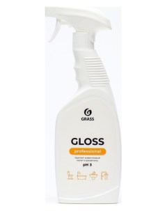 Средство для чистки туалетов Gloss Professional 600 мл Grass