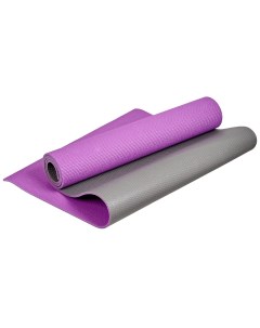 Коврик для Йоги и Фитнеса SF 0687 173 61 0 6 см Двухслойный Фиолетовый 1 шт Bradex