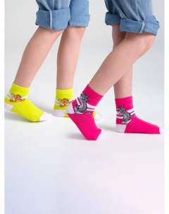 Носки трикотажные для девочек 2 пары в комплекте Playtoday tween
