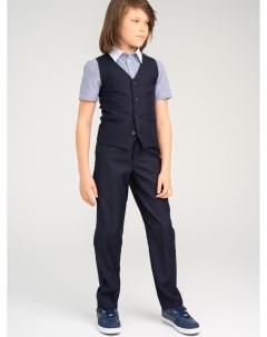 Комплект текстильный для мальчиков брюки жилет School by playtoday