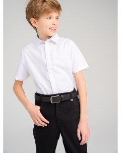 Сорочка текстильная для мальчиков slim fit School by playtoday