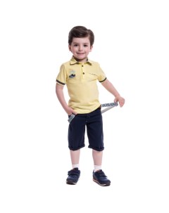 Комплект одежды для мальчика футболка бриджи подтяжки G KOMM18 25 Cascatto