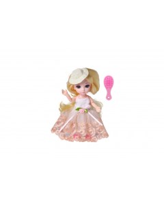 Кукла шарнирная Малышка Лили блондинка с расческой 16 см Funky toys