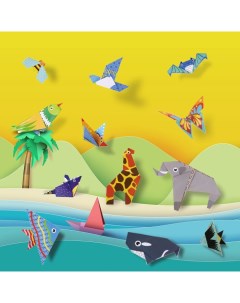 Набор для творчества Оригами Животные LT029 Tooky toy
