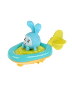 Игрушка для ванны пластизоль Малышарики Лодка и Крошик 5 5 см Капитошка
