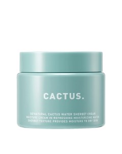 Увлажняющий крем сорбет для лица с экстрактом кактуса Cactus Water Sherbet Cream 80 гр So natural