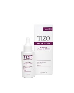 Антиоксидантная сыворотка для лица Advanced Vitamin C E Serum 29 мл Tizo