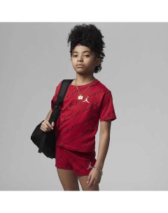 Детский костюм Комплект футболка и шорты Essential AOP Short Set Jordan