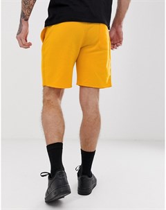 Желтые спортивные шорты Pull & bear