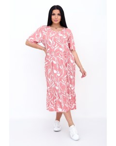 Жен платье повседневное Магдалина Розовый р 50 Lika dress