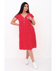 Жен платье повседневное Саммер Красный р 52 Lika dress