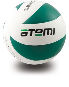 Мяч волейбольный Olimpic синтетическая кожа PU зелено белый р 5 Atemi