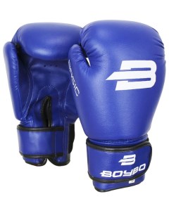 Боксерские перчатки Basic 10 oz к з синий Boybo