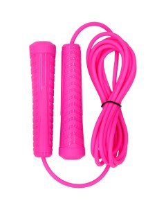 Скакалка Neon шнур 3 м в пакете розовая Fortius