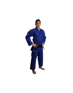 Кимоно для дзюдо подростковое Champion 2 IJF Slim Fit синее J IJFSB Adidas