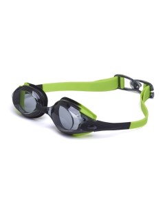 Очки для плавания силикон M510 черный зеленый Atemi