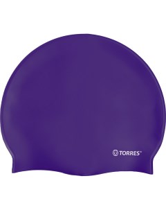 Шапочка для плавания Flat силикон SW 12201PL фиолетовый Torres