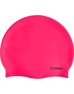 Шапочка для плавания Flat силикон SW 12201PK розовый Torres