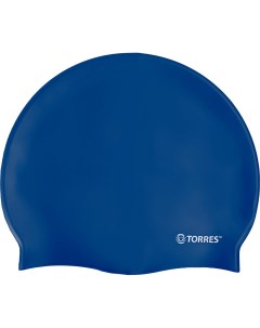 Шапочка для плавания Flat силикон SW 12201BL синий Torres