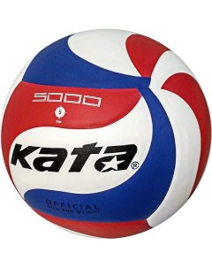 Мяч волейбольный C33282 р 5 бело сине красный Kata